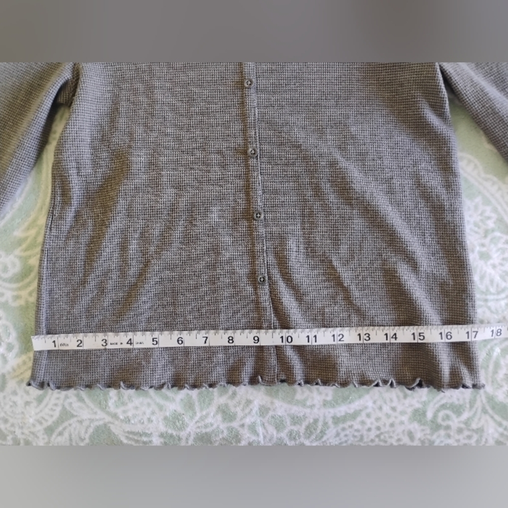 Gray Girl'sLong Sleeve Shirt - Picture 3 of 4